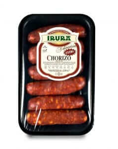 Chorizo Gourmet para pincho 6 unidades Irura Selección