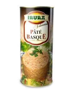 Paté Basque en conserva 1650gr. Irura Selección