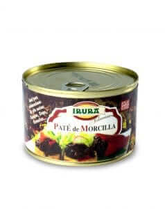 Paté de morcilla lata conserva 200gr. Irura Selección