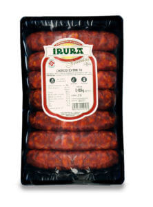 Pack de chorizo ​​naturel extra 7 unités Charcuterie Irura Selección