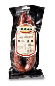 El mejor chorizo de herradura curado picante: Charcutería Irura Selección